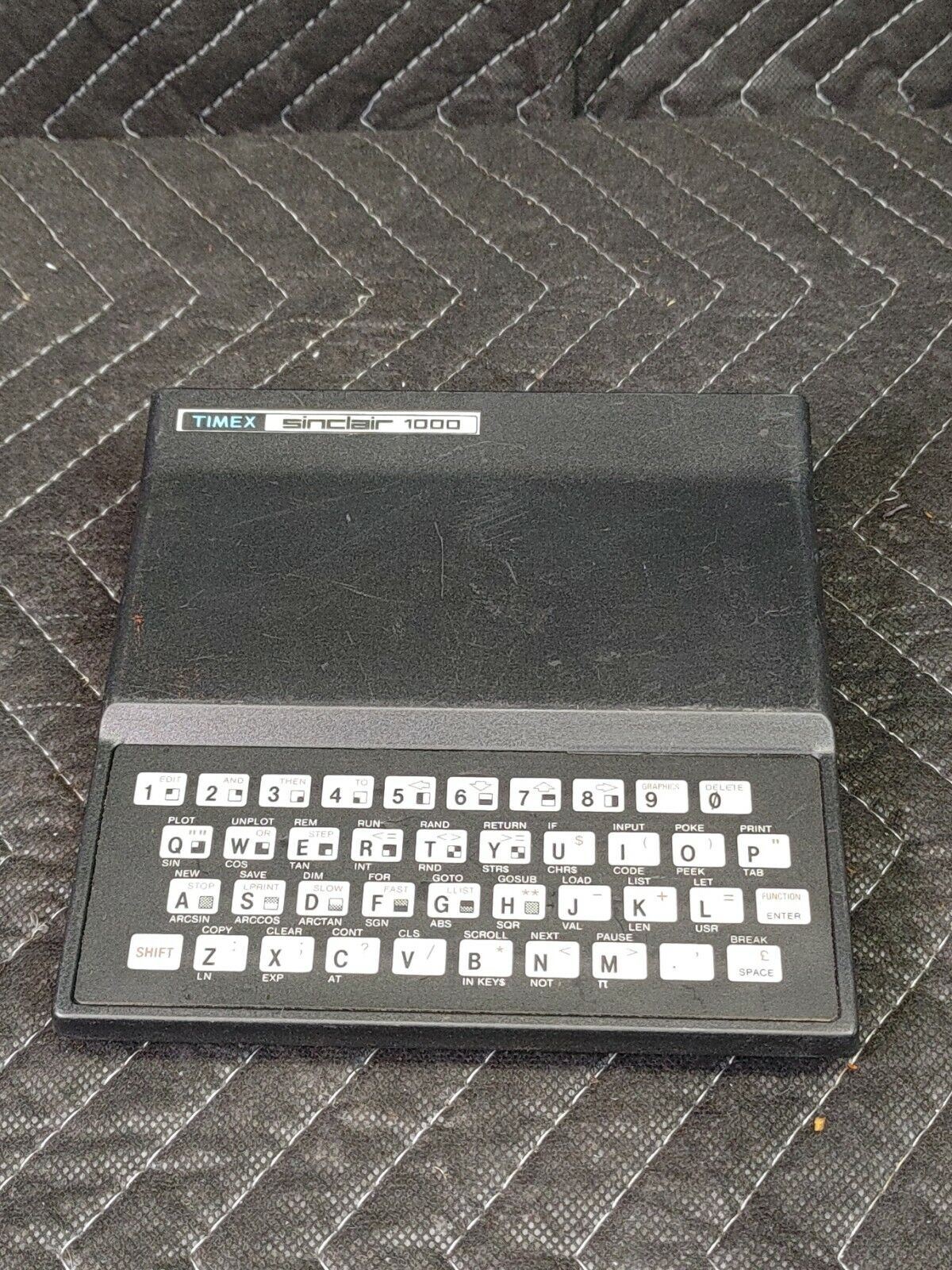 TIMEX Sinclair 1000 Personal Computer Vintage 1980's Home Computing ...