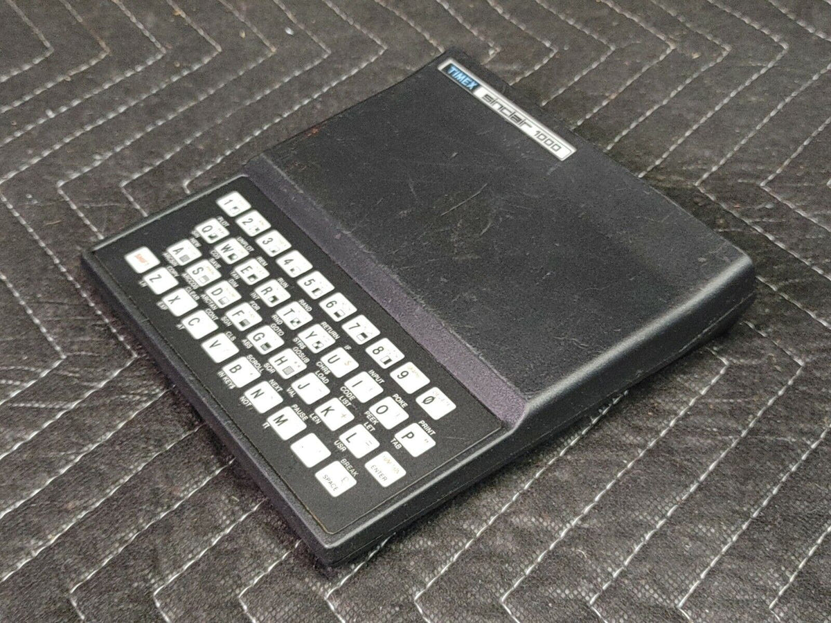 Sinclair Computer 1980 TIMEX Sinclair 1000 Personal Computer Vintage 1980's Home Computing ...
