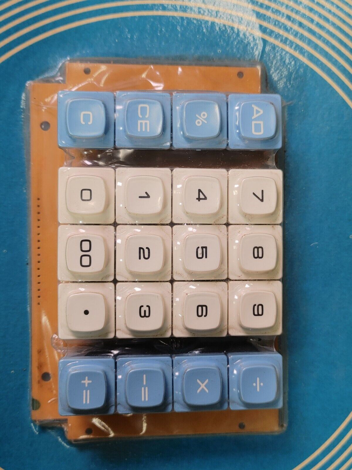 Vtg 1980s NOS OLSON Numeric Keyboard in Package - Calculator Keypad Number XM523