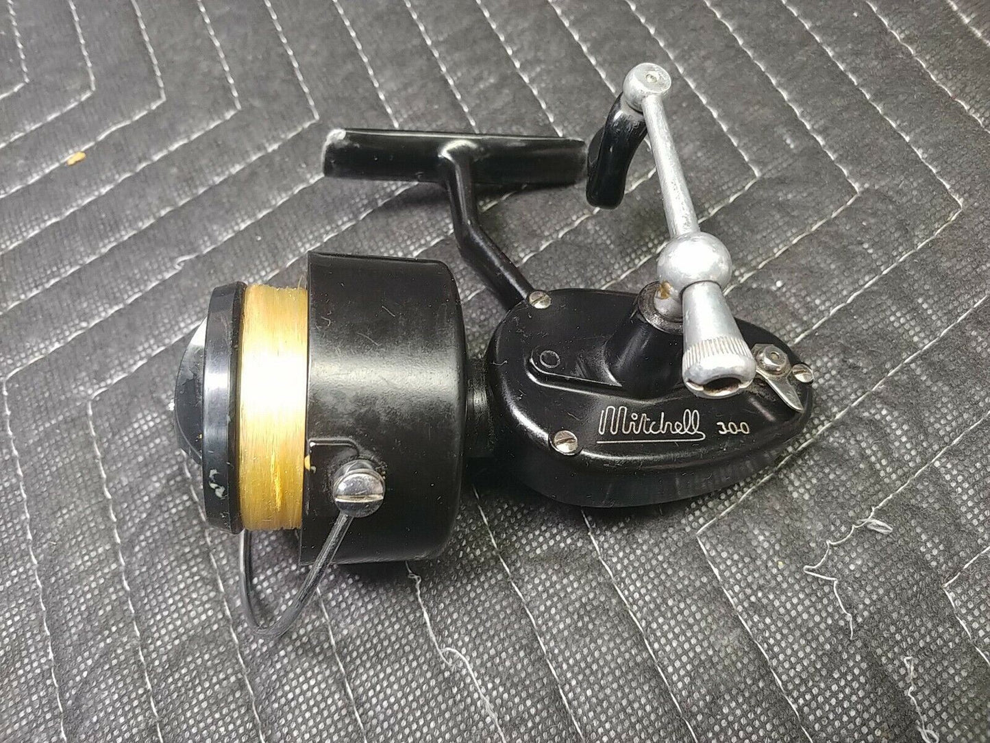 Mitchell 300 Garcia Fishing Reel Vintage w/ Case