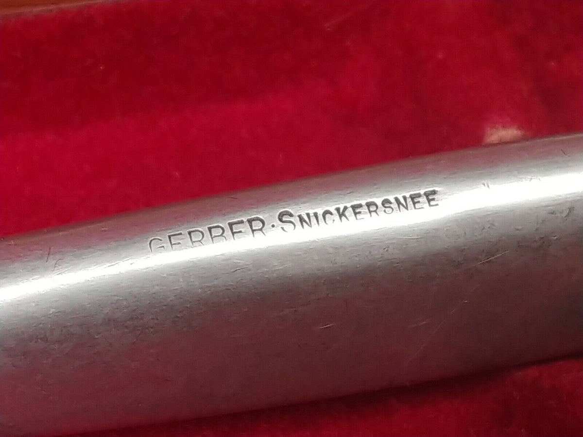 Snickersnee Gerber USA Legendary Blades Snickersnee Carving Knife Set 1980's – ineedths