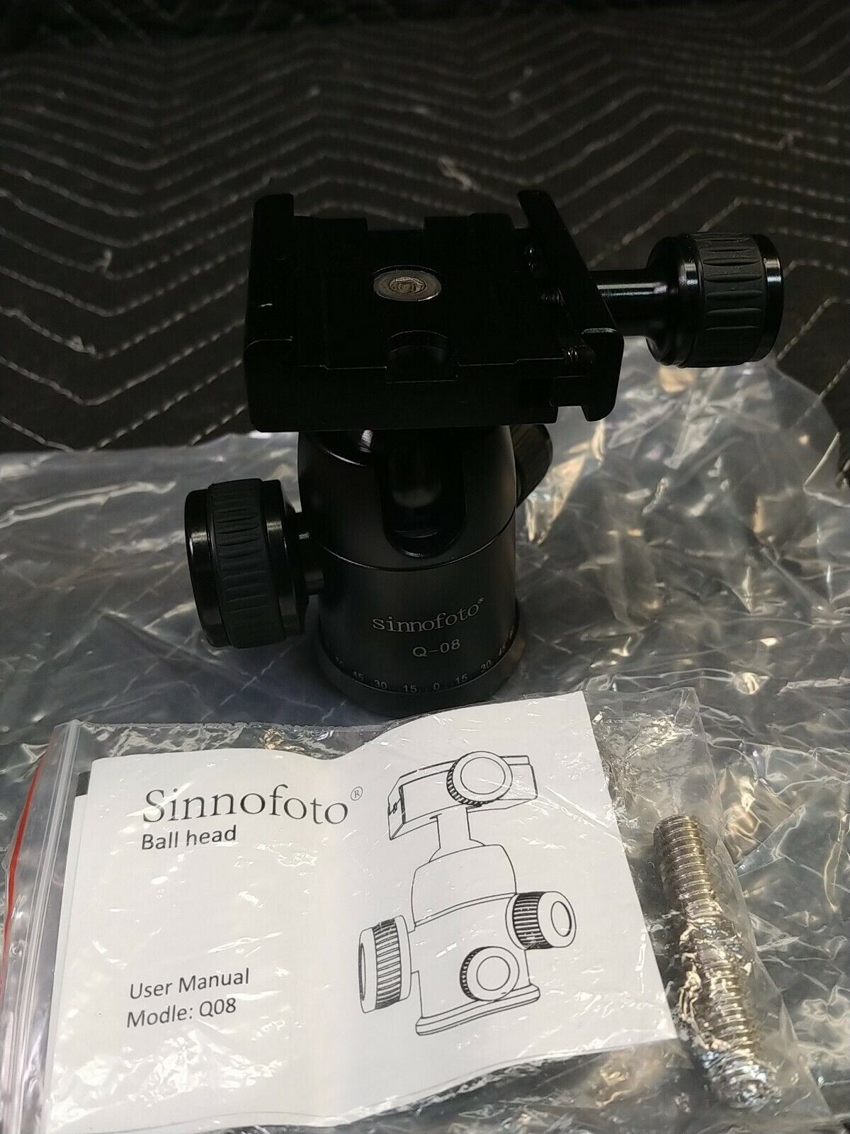 Sinnofoto Q-08 Camera Tripod Ball Head