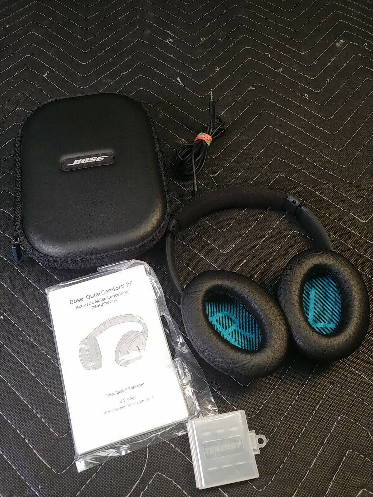 Bose QC25 Quiet Comfort 25 Acoustic Noise Cancelling Ear Headphones Black