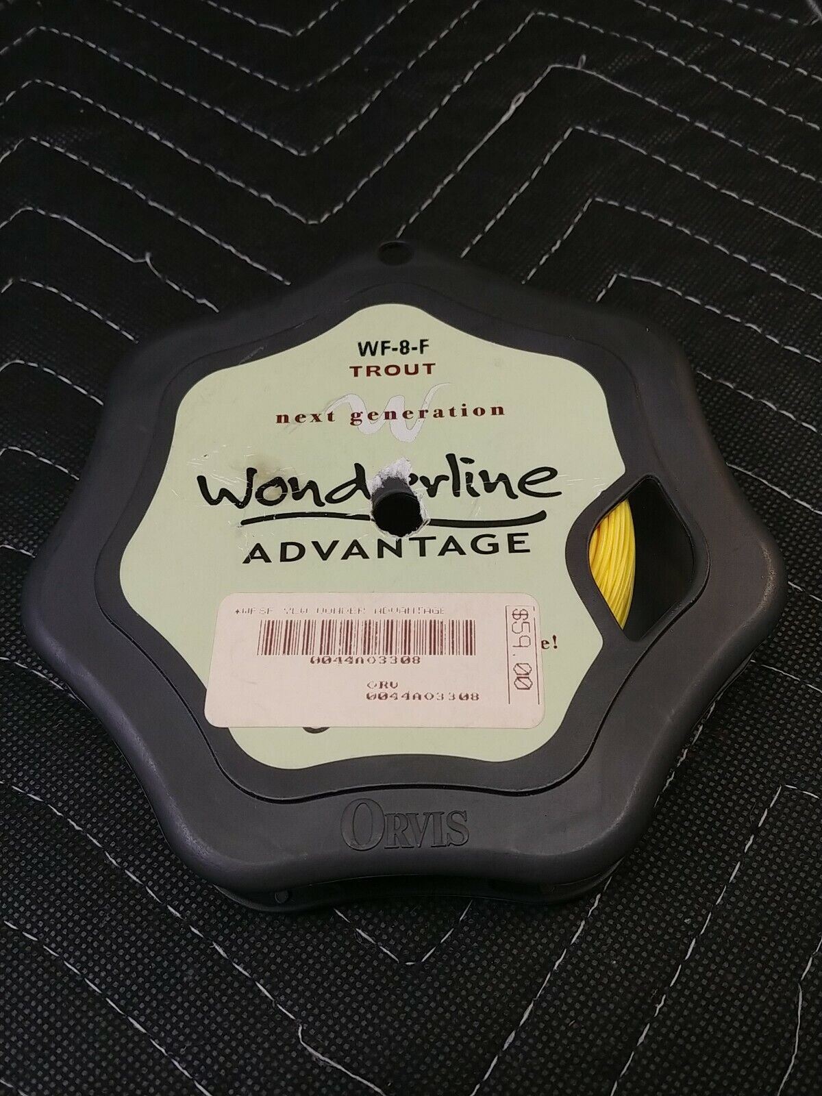 Orvis Trout Next Generation Wonderline Advantage Fly Line WF-8-F Yellow