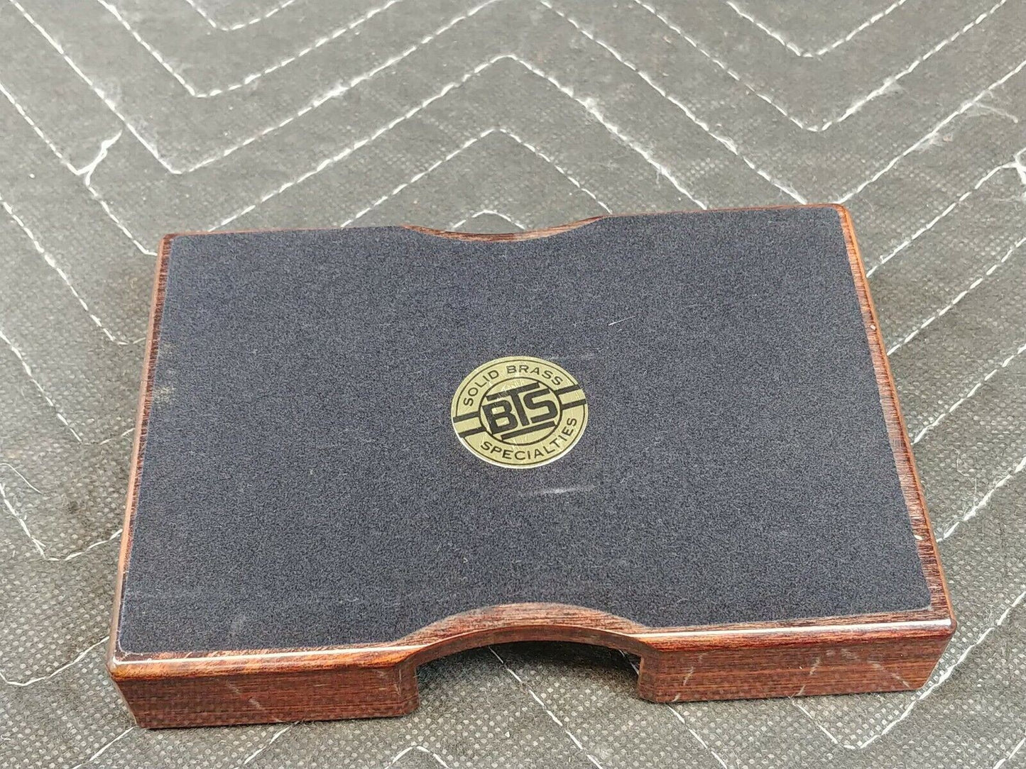 PACIFIC BELL CENTREX Program Coasters Wood & Brass - Display Quality