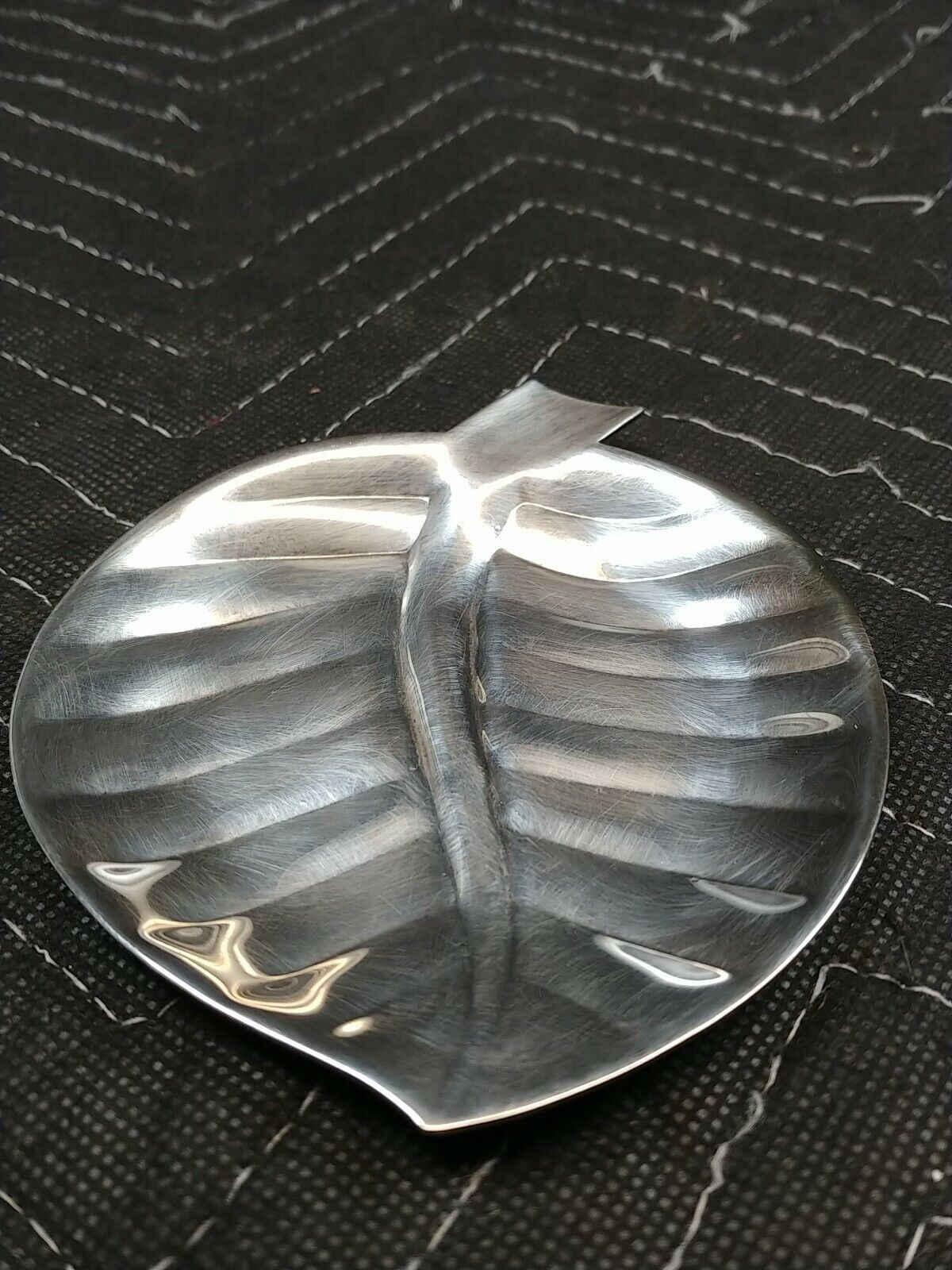 Vintage International Silver Company Leaf Tray 4-3/4" x 4” MCM