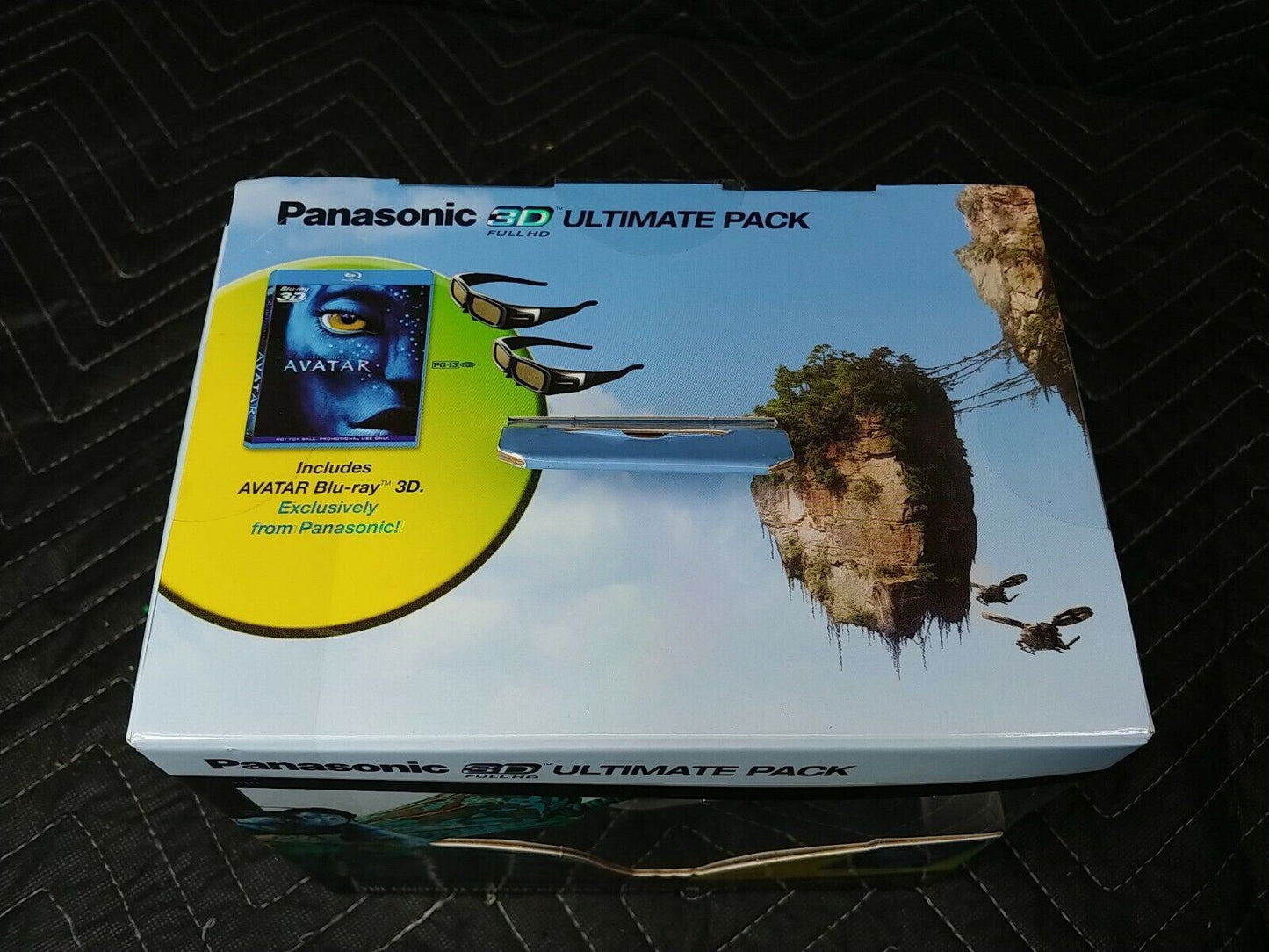 New Panasonic TY-EW3D2MMK2 3D Ultimate Pack (Avatar 3D + 2 Rechargeable Glasses)