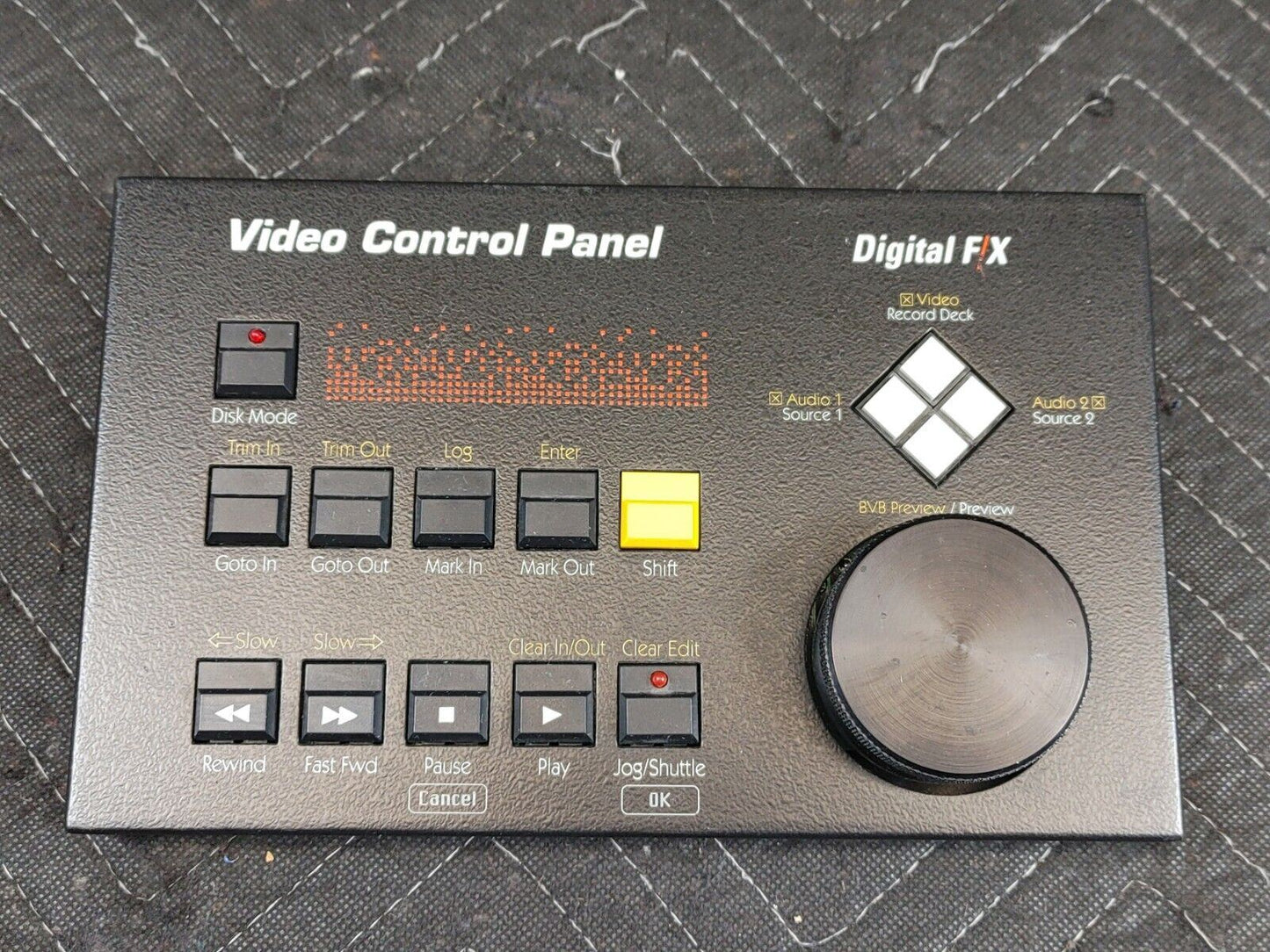 Digital F/X Video Control Panel Video F/X