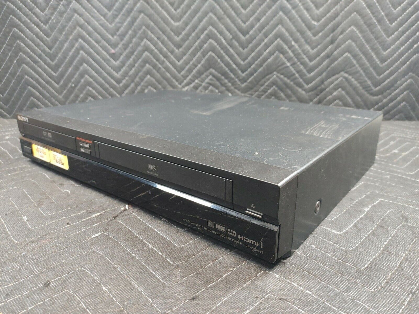 Sony RDR-VXD655 | DVD VCR VHS Player Recorder Dub Transfer HDMI w/ Remote & Box