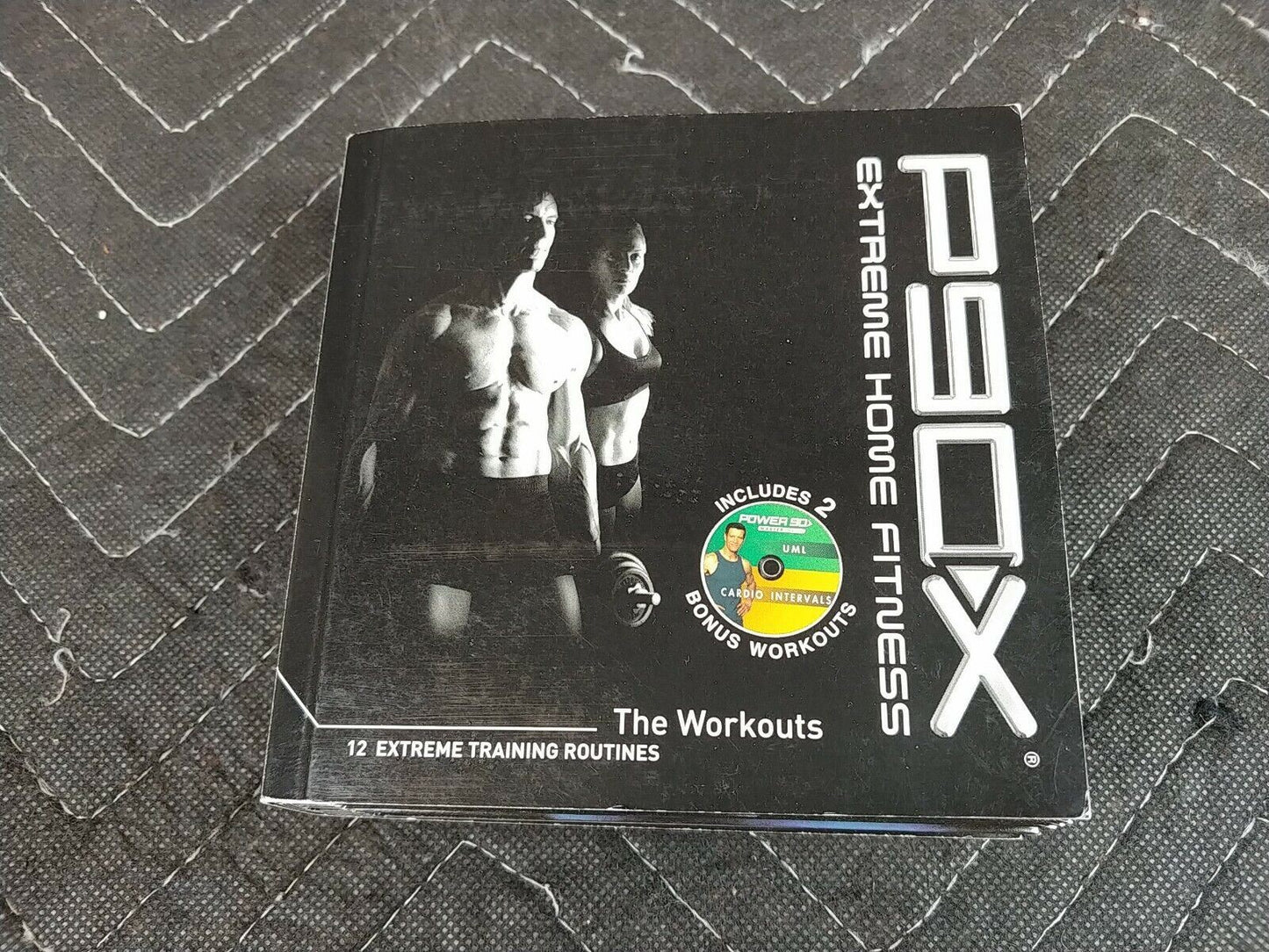 Beach Body P90x Extreme Home Fitness DVD Workout Set And Weight Cords