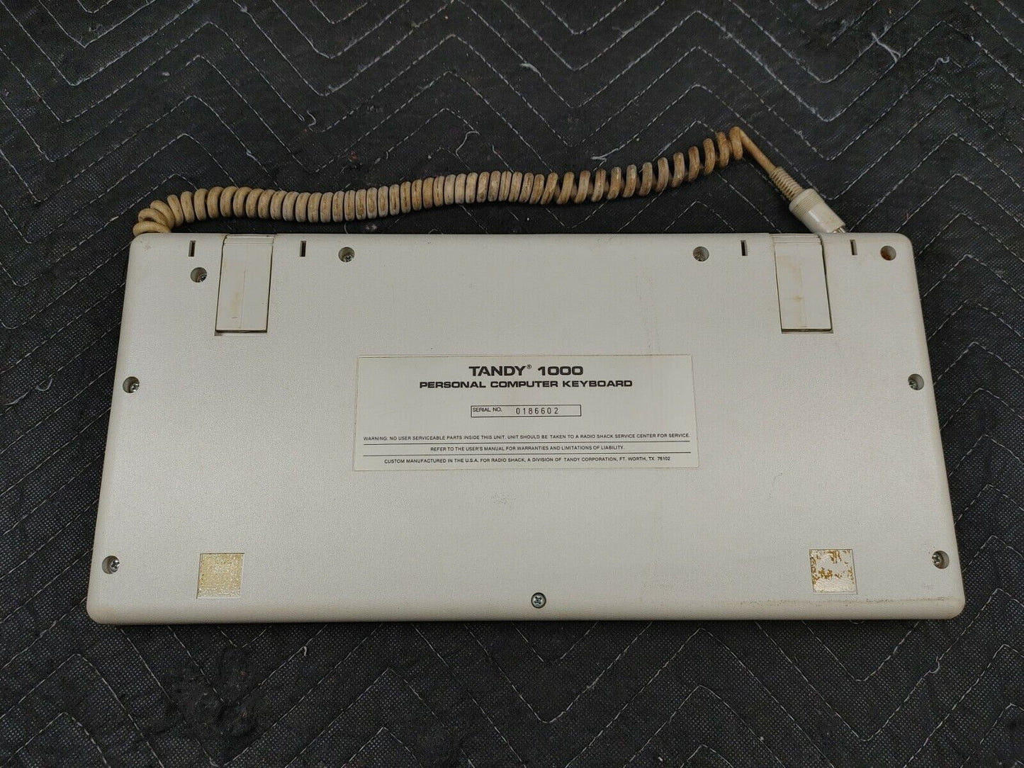 Vintage Radio Shack Tandy 1000 Personal Computer Keyboard