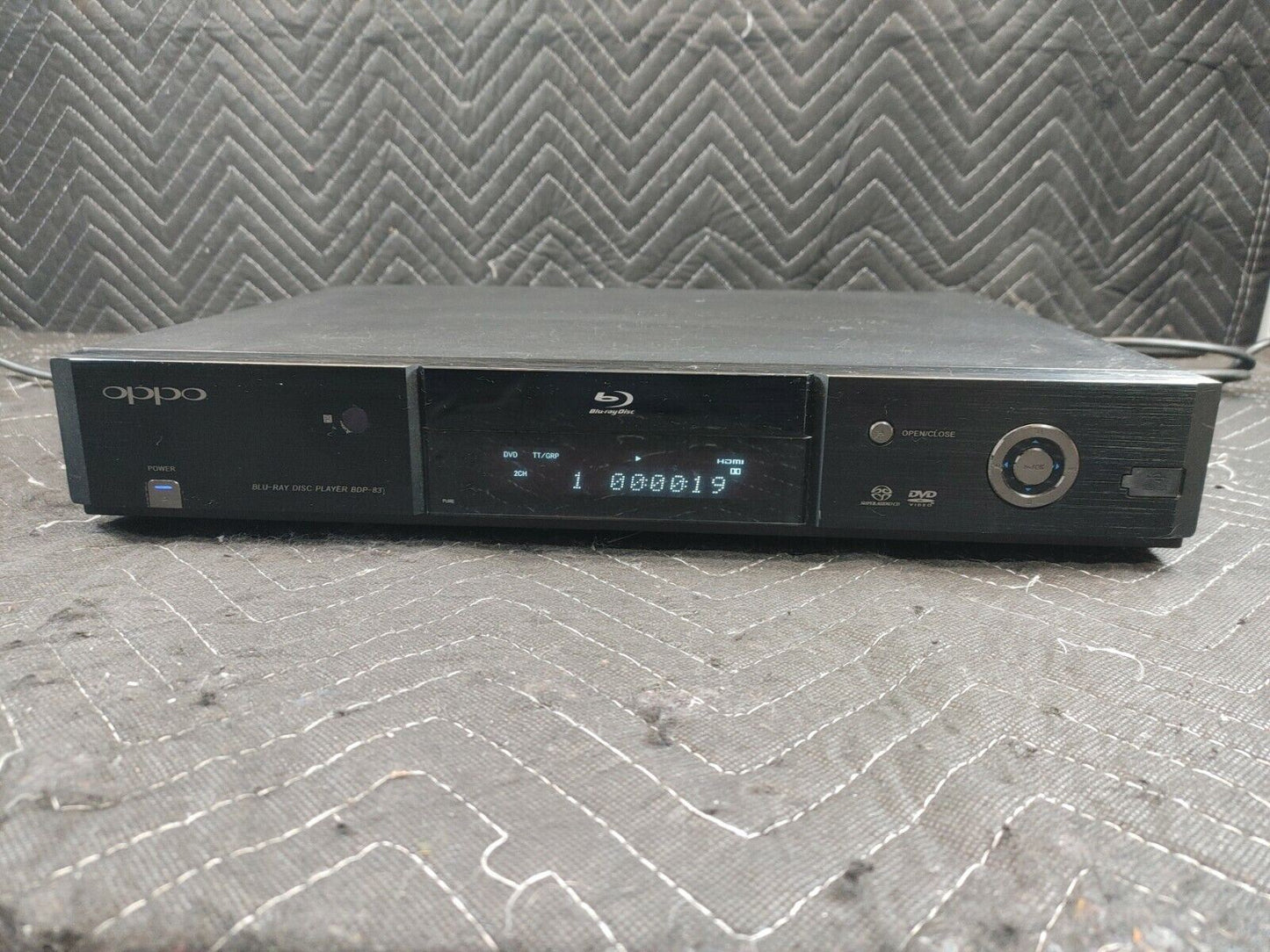 Oppo BDP-83 Blu-Ray SACD CD Player Tested Working