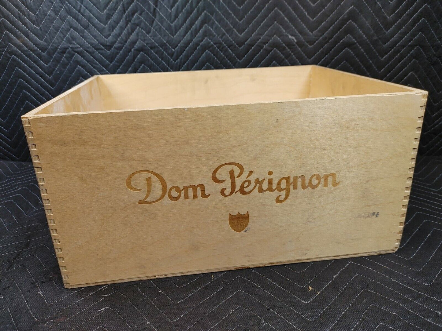 Vntg Dom Pérignon empty Wood Champagne Box Crate