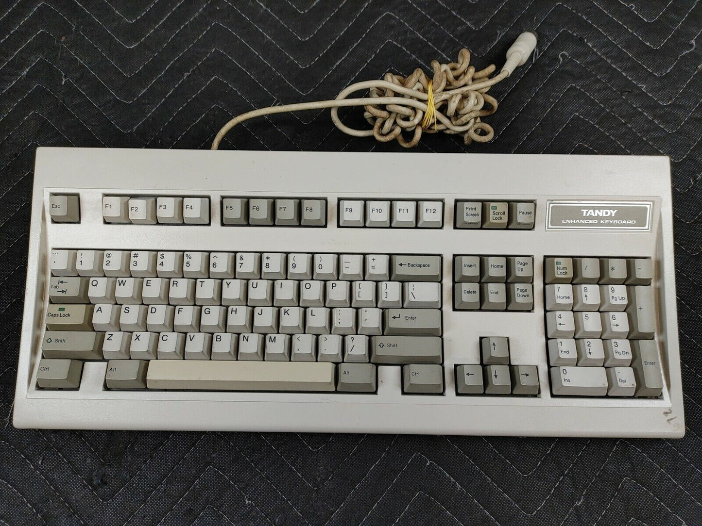 Vintage Tandy Computer Enhanced AT Keyboard