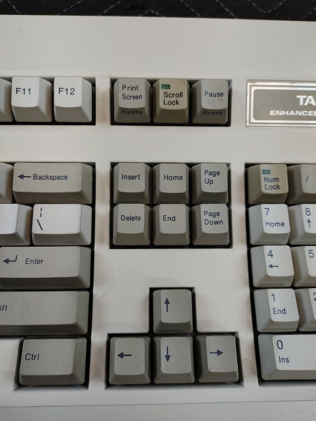 Vintage Tandy Computer Enhanced AT Keyboard