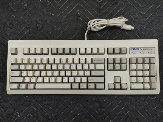 Vintage NMB Keyboard RT6655TW Designed for Windows 95 AT Connector