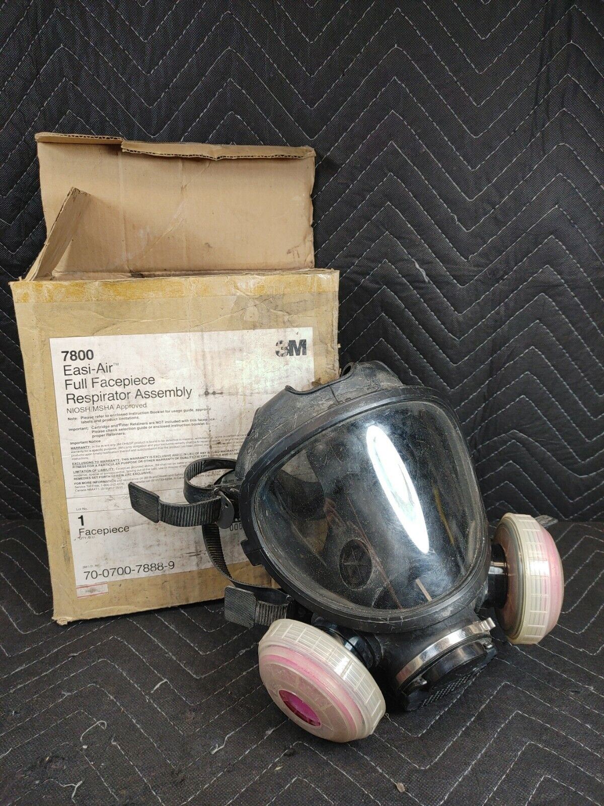 3M 7800 Full Facepiece Reusable Respirator