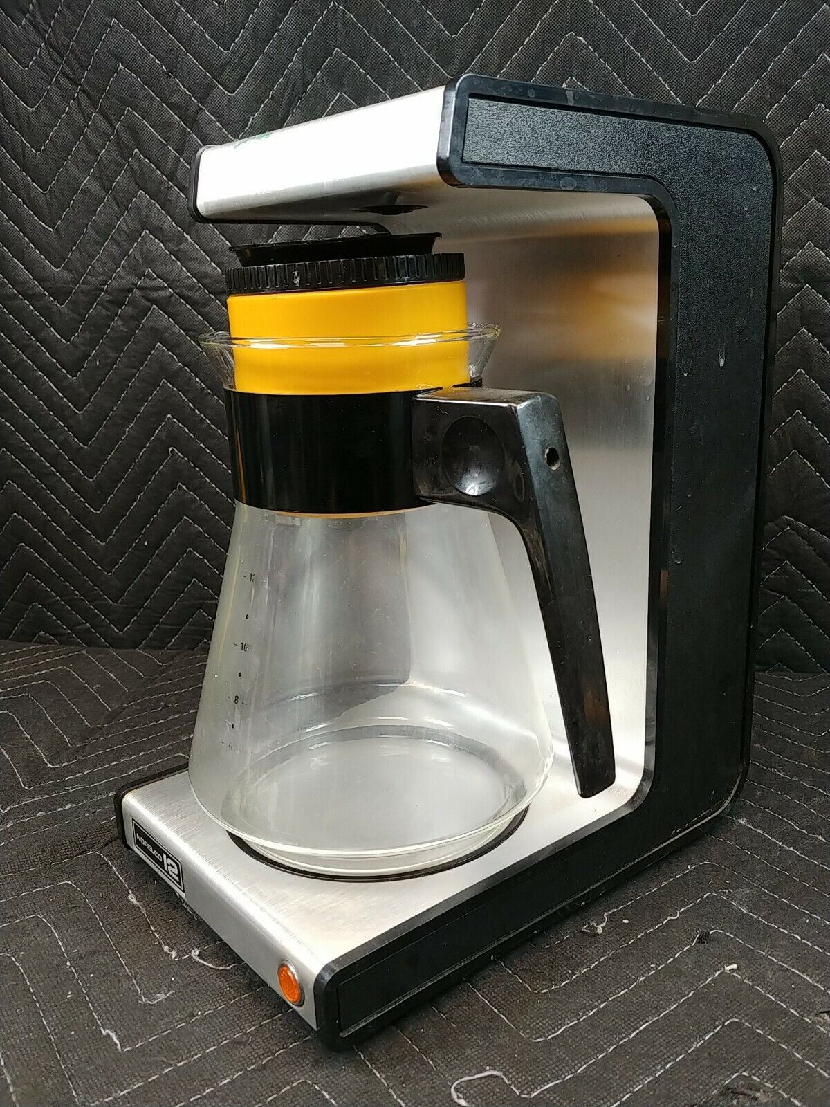 Vintage Norelco 12 Cup Dial-A-Brew Coffee Maker HD 5135