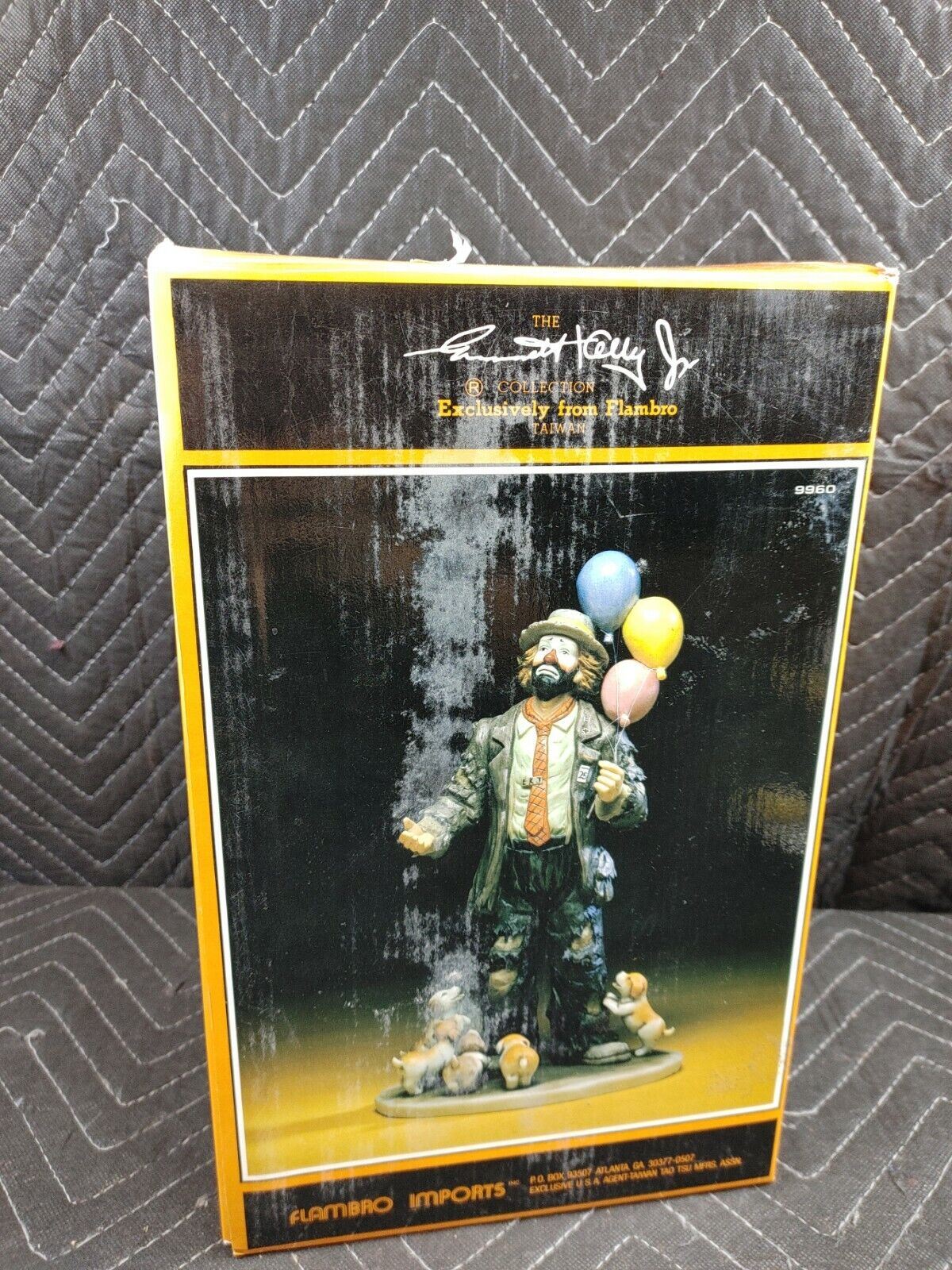 Emmett Kelly Jr "My Favorite Things" collector figurine by Flambro #9960