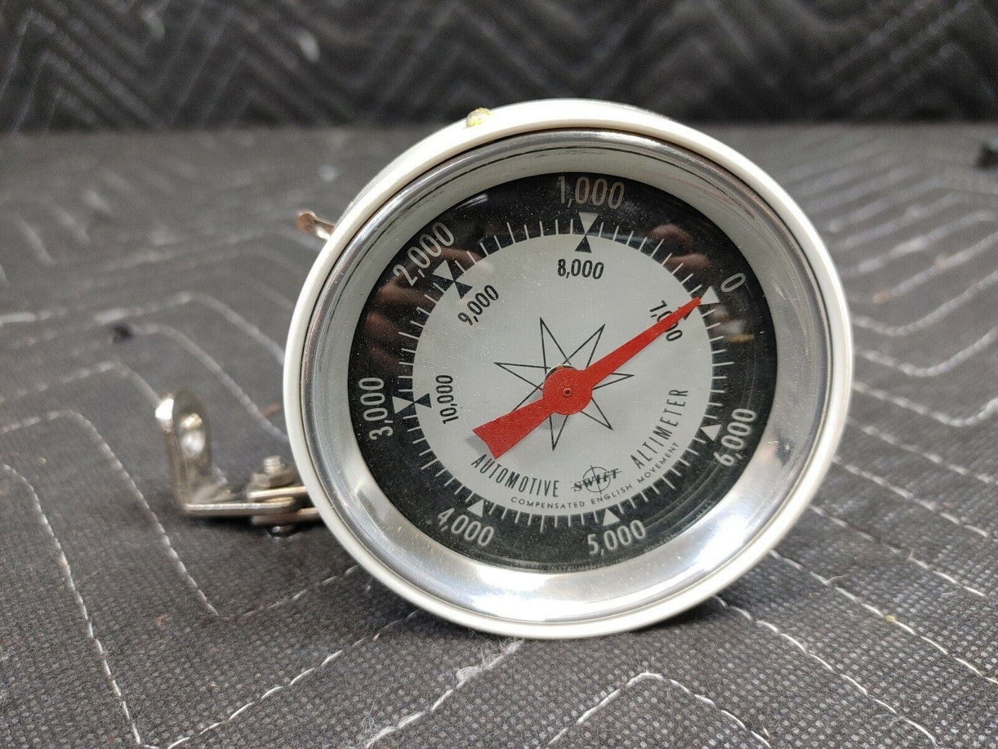 Swift 422 Auto Altimeter Gauge 4x4 Camping Jeep Vintage 50's - NOS