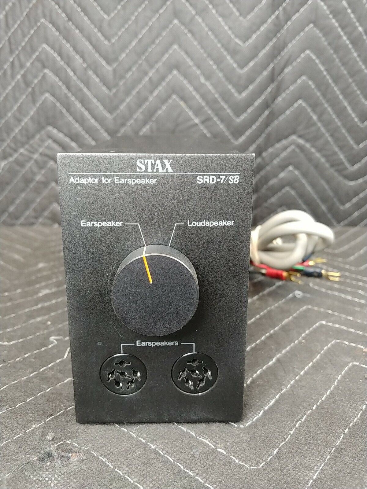 Stax SRD-7/SB - Headphone Amplifier - Electrostatic Ear Speaker Amp w/ Box