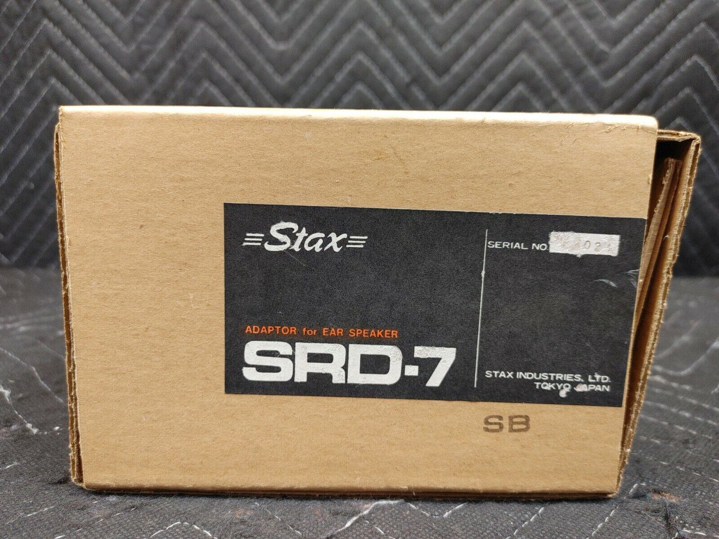 Stax SRD-7/SB - Headphone Amplifier - Electrostatic Ear Speaker Amp w/ Box