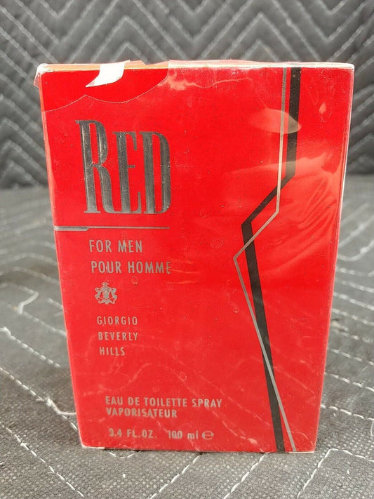 New Giorgio Beverly Hills RED for Men 3.4 ounce Cologne Spray