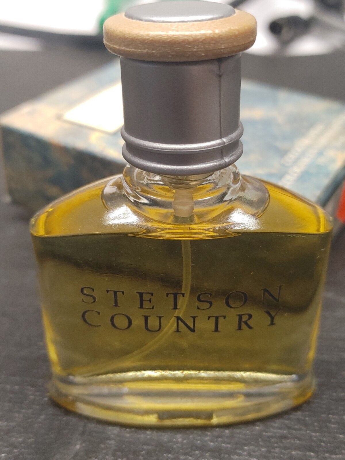 HTF Discontinued NIB NEW Men's STETSON COUNTRY COLOGNE SPRAY 1 Fl Oz Coty