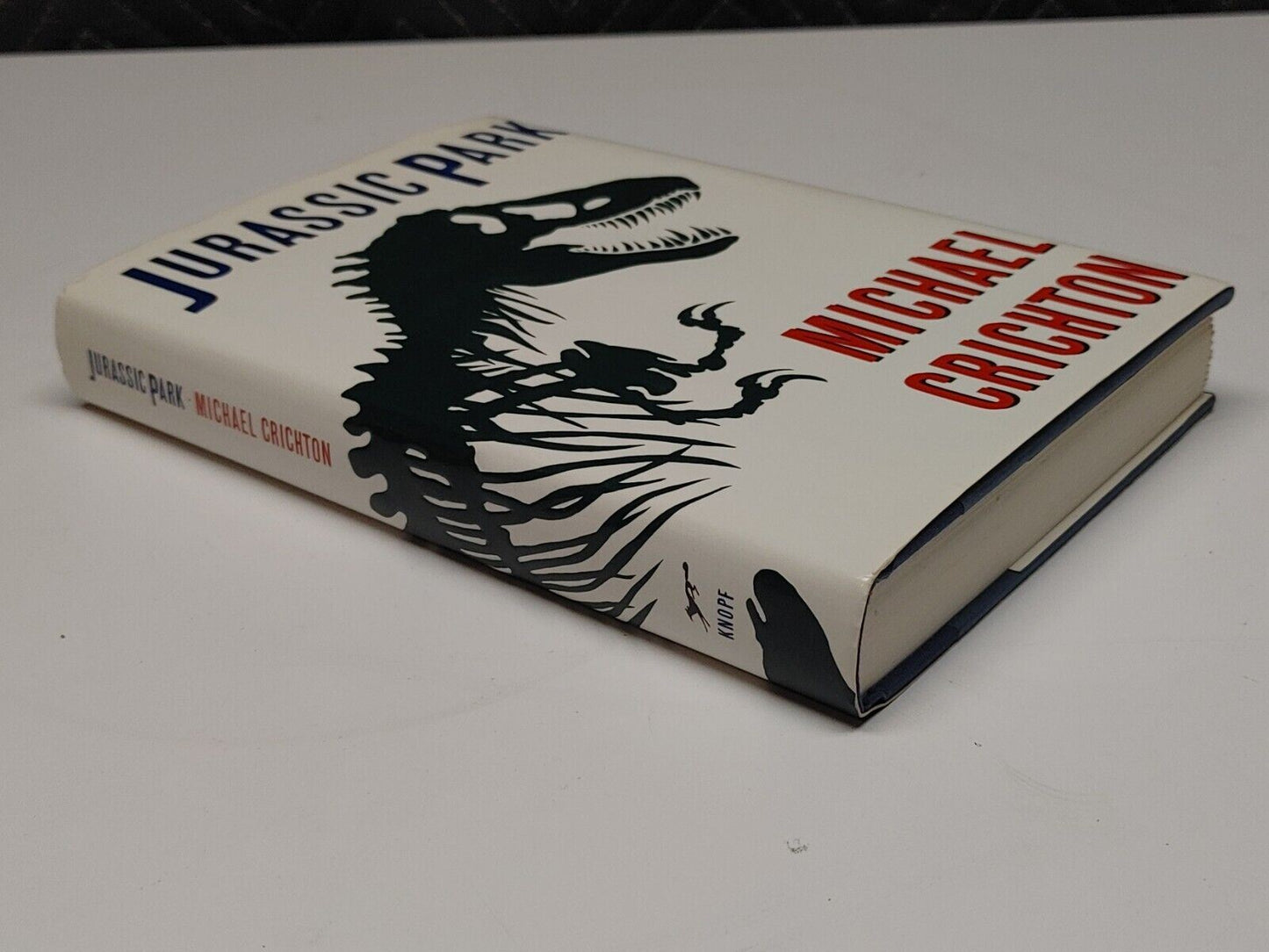 Michael Crichton JURASSIC PARK 1990 First Trade Edition 1st Printing Hardcover