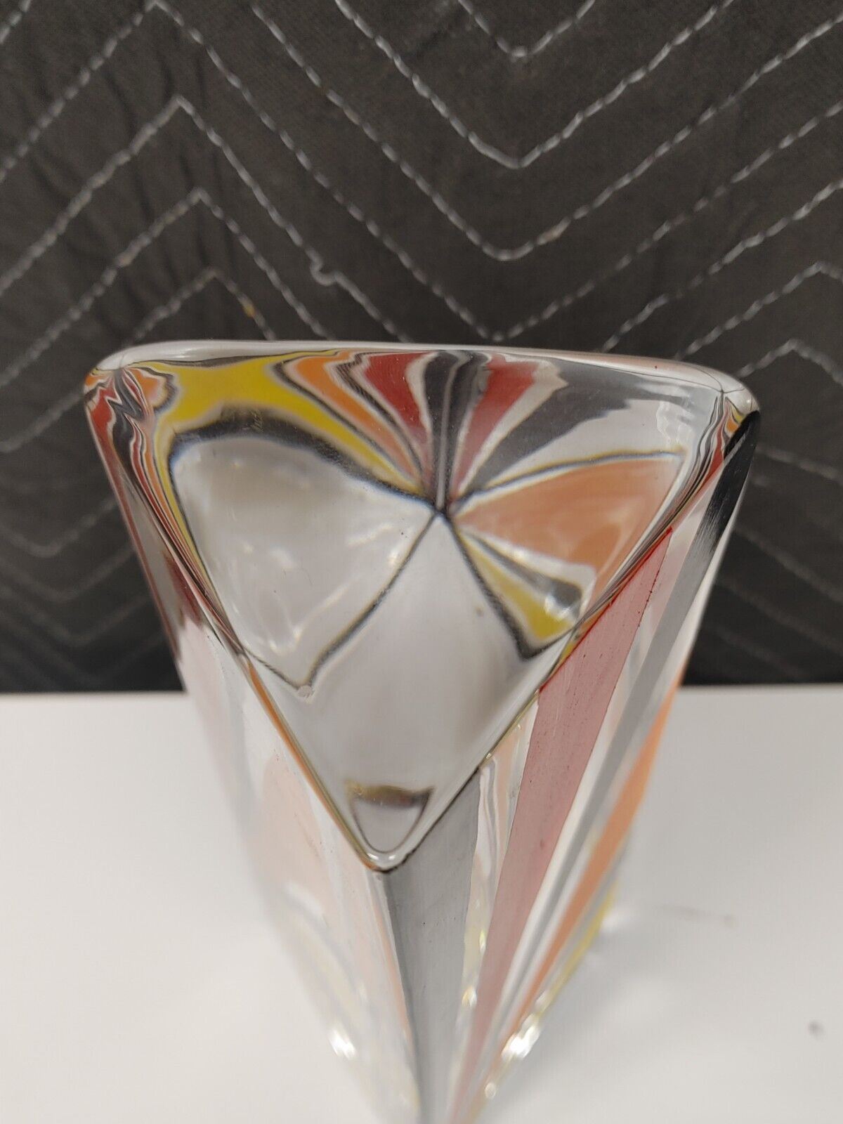 Kosta Boda Signed Art Glass Kaleidscope By Monica Backstrom
