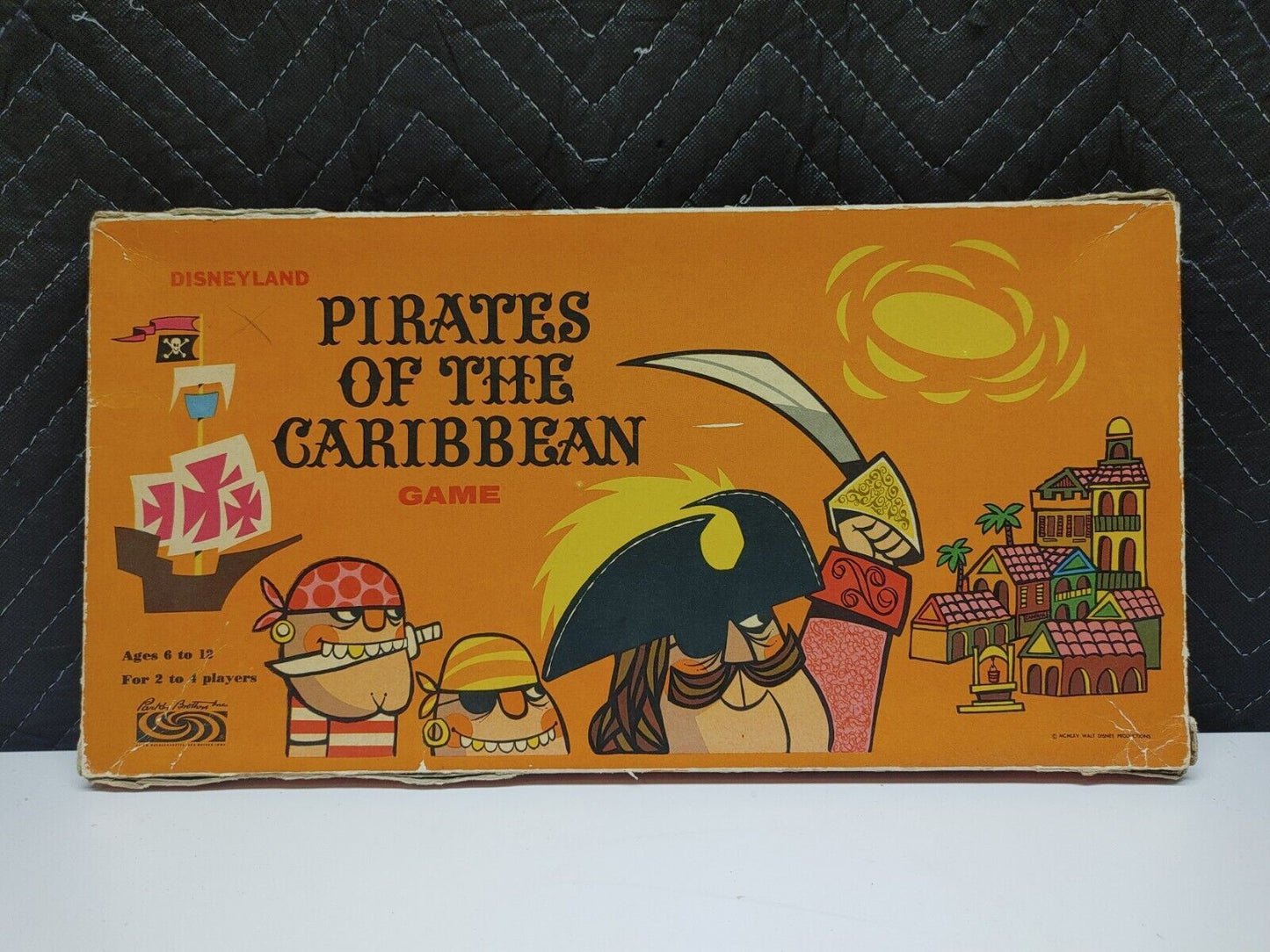 Disneyland Pirates of The Caribbean Game 1967 by Parker Brothers Vintage