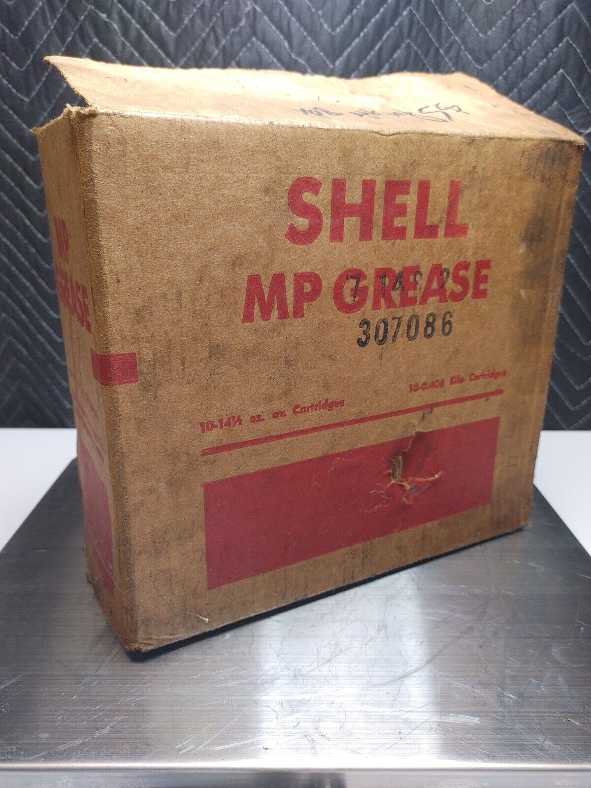 Lot of 6x Vintage Shell Lithium Base MP Grease 14.5 oz NEW NOS