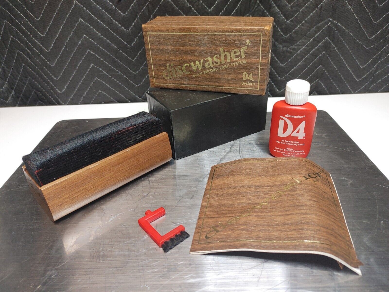 Discwasher Record Care System D4 Vinyl LP Cleaner Cleaning Vintage c19 ...