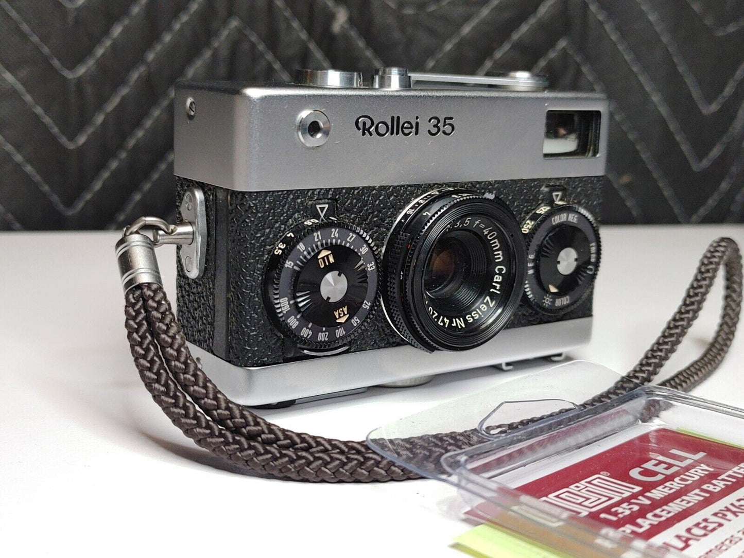 Rollei 35 silver 35mm Film - Tested - Tessar 40mm F/3.5 Lens w/ New Battery