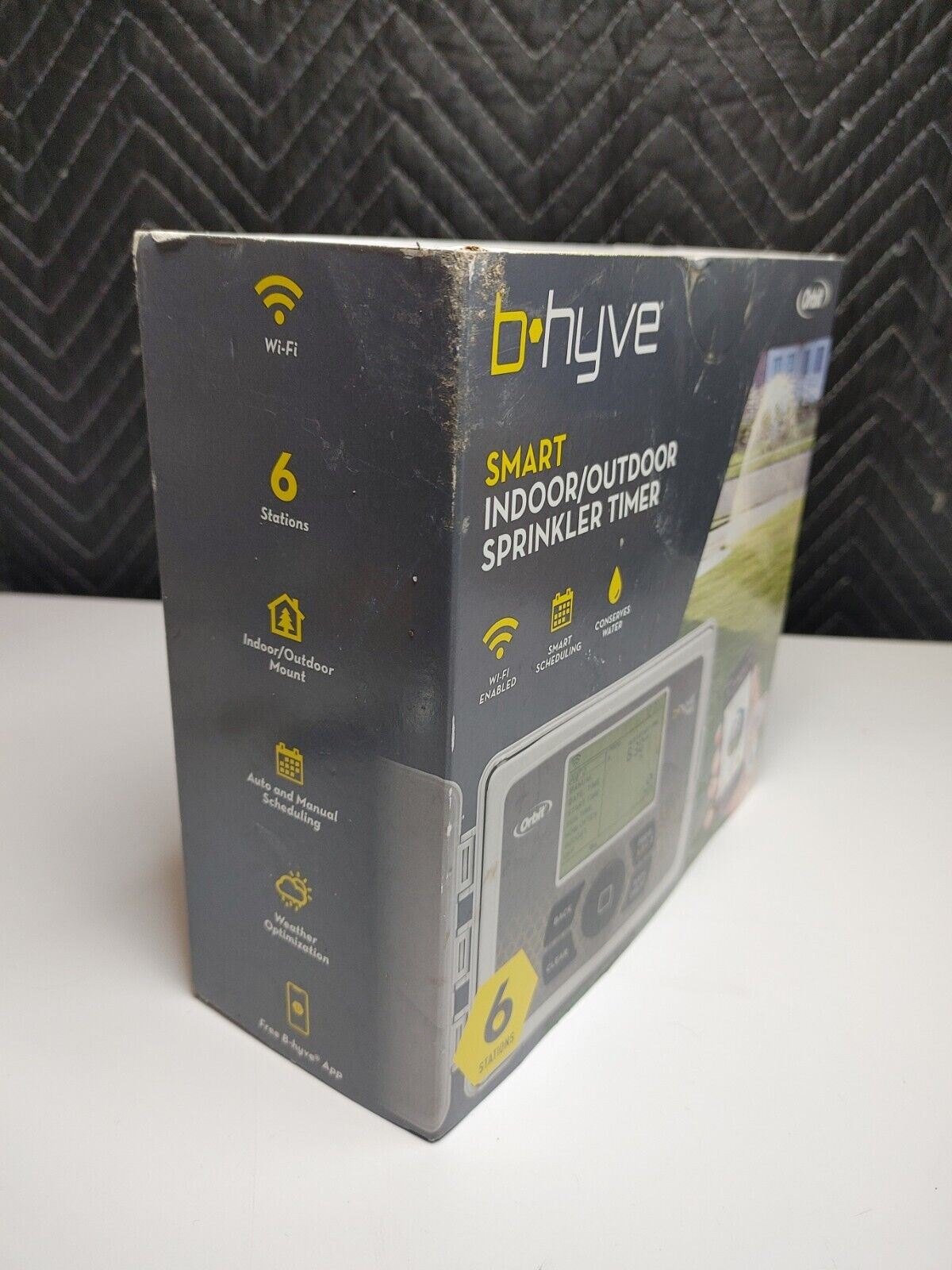 Orbit B-Hyve 6 STATIONS Indoor/Outdoor Smart WIFI Sprinkler Timer 6 Zone 57946