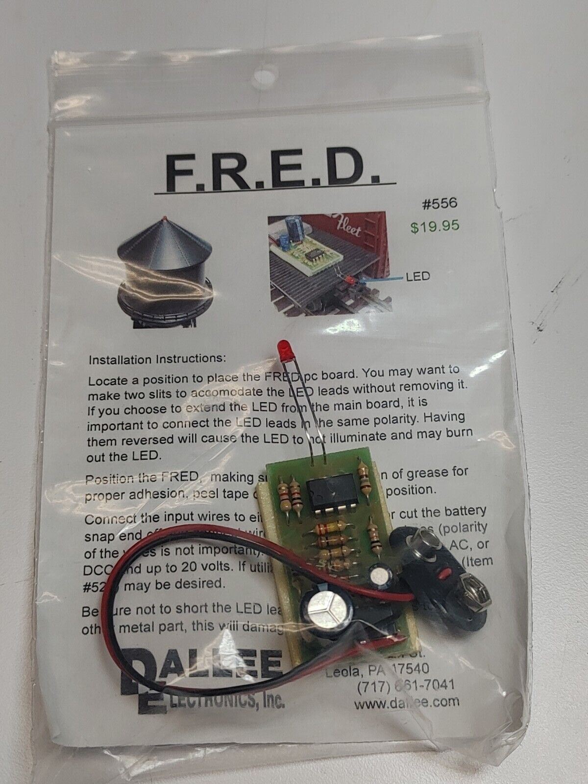 Dallee Electronics 556 -F.R.E.D. 3mm