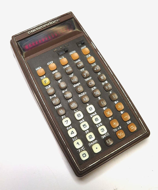 Vintage Commodore PR100 Scientific Calculator - Made in England