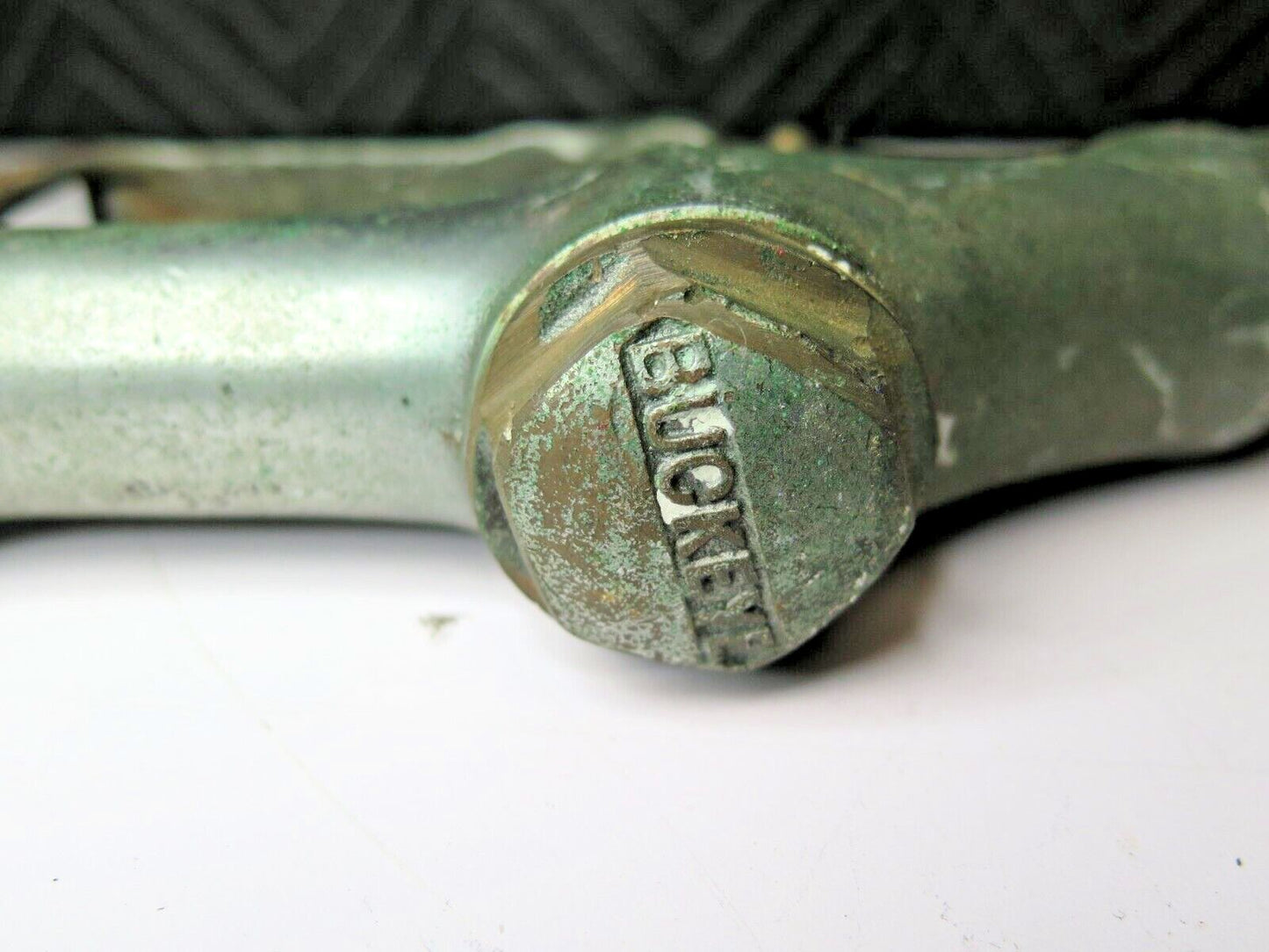 Vintage Buckeye Brass Gas Pump Nozzle Handle FIG 800-B
