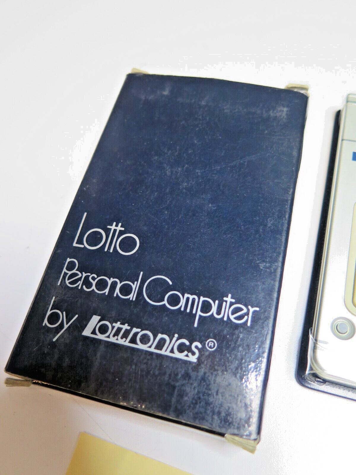 Lotto Personal Computer, w/ Original Box & Papers, Instructions - Lottronics