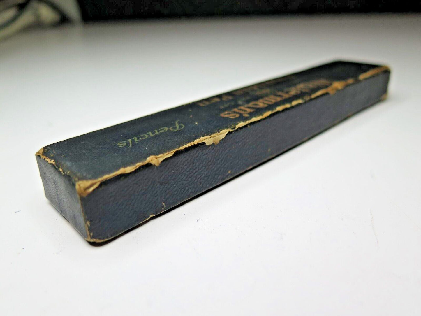 Antique Vintage WATERMAN PUMP PEN GOLD PEN Fountain Pen Box (Box Only)