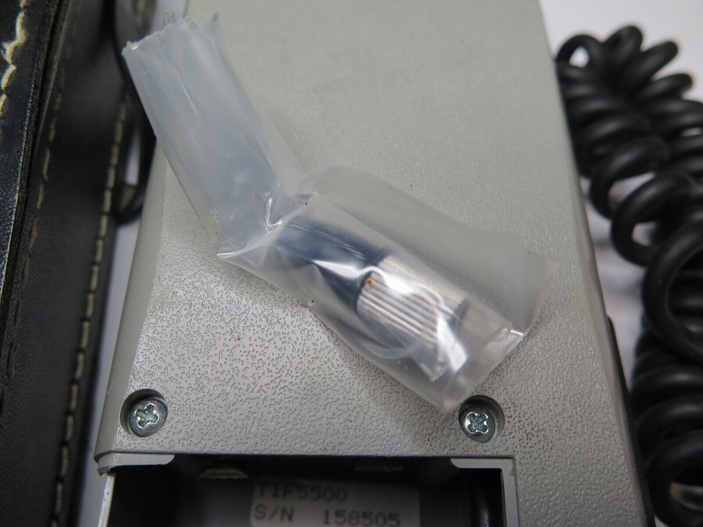 TIF 5500 Pump Style Automatic Halogen Leak Detector w/ spare tip  & Case