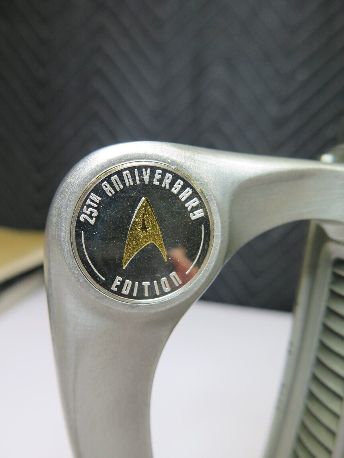 Star Trek 25th Anniversary Pewter Tankard Mug Stein Franklin Mint 1991 w/ COA