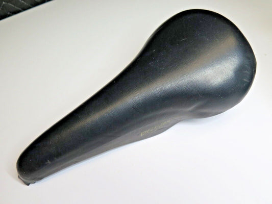 VINTAGE 80s ERA KASHIMAX SUPER BMX, ROAD BIKE SADDLE / SEAT BLACK JAPAN