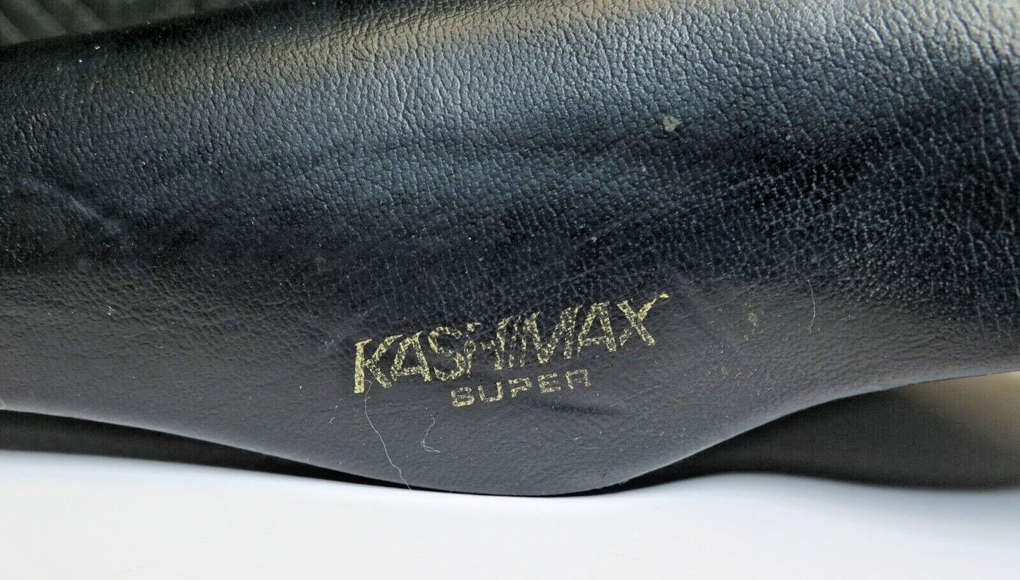 VINTAGE 80s ERA KASHIMAX SUPER BMX, ROAD BIKE SADDLE / SEAT BLACK JAPAN