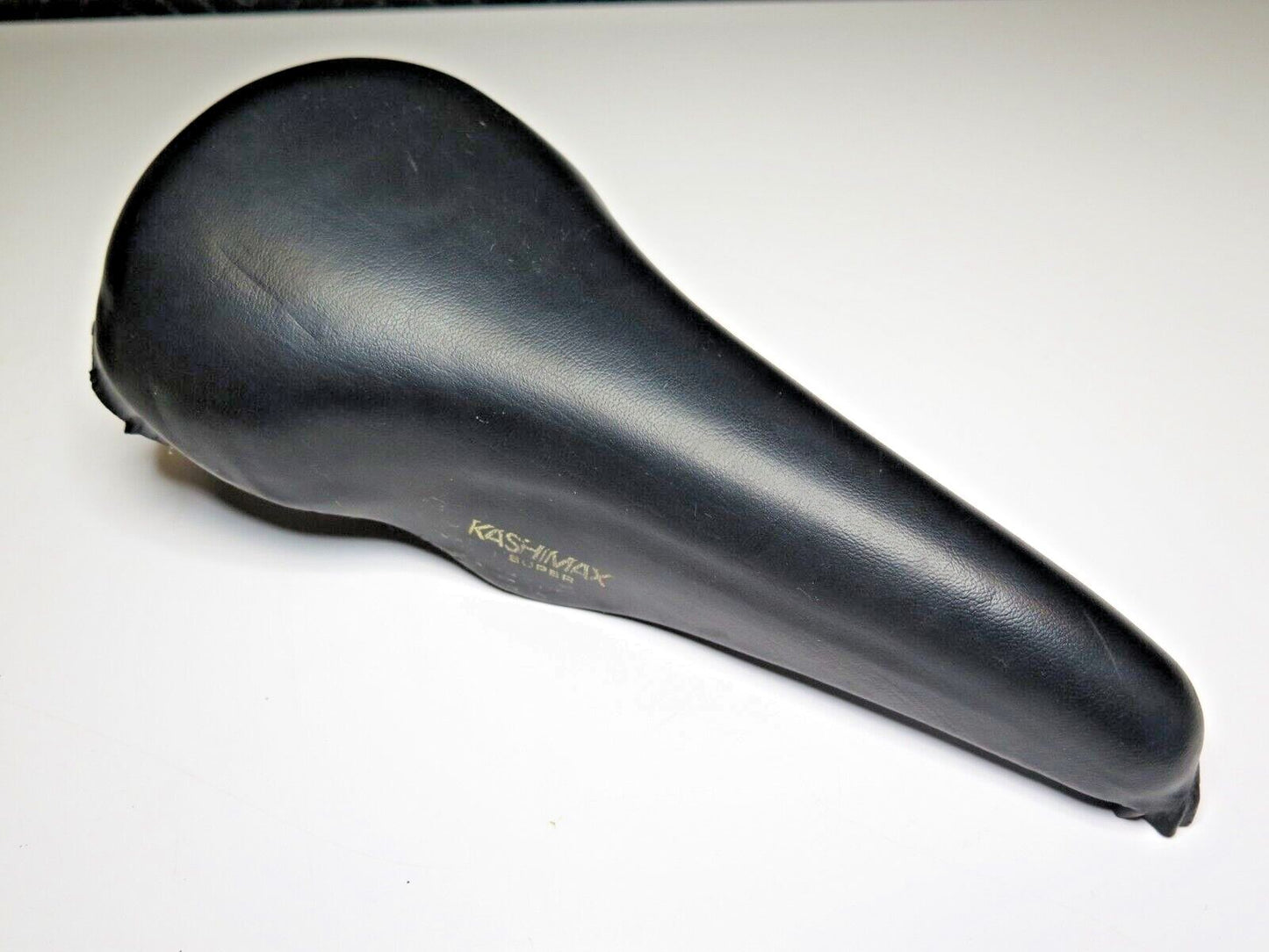 VINTAGE 80s ERA KASHIMAX SUPER BMX, ROAD BIKE SADDLE / SEAT BLACK JAPAN