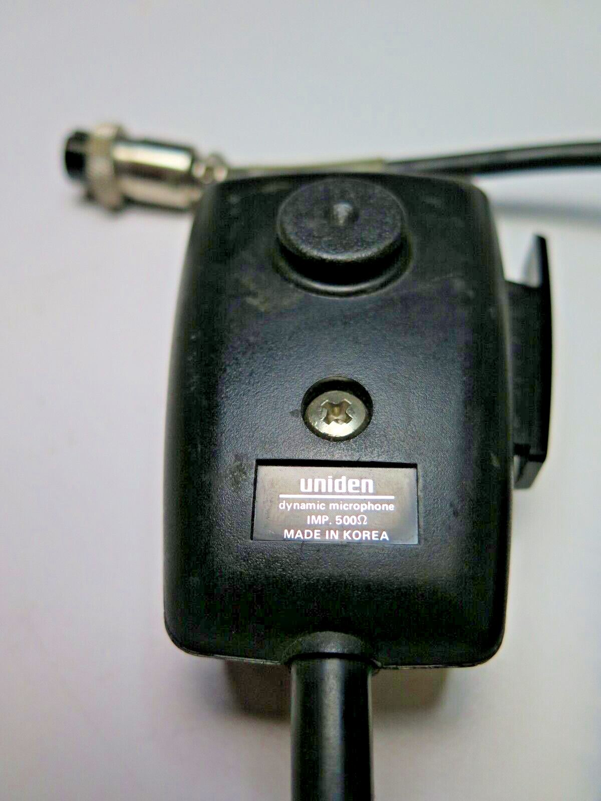 UNIDEN Dynamic 4Pin CB Microphone Vintage