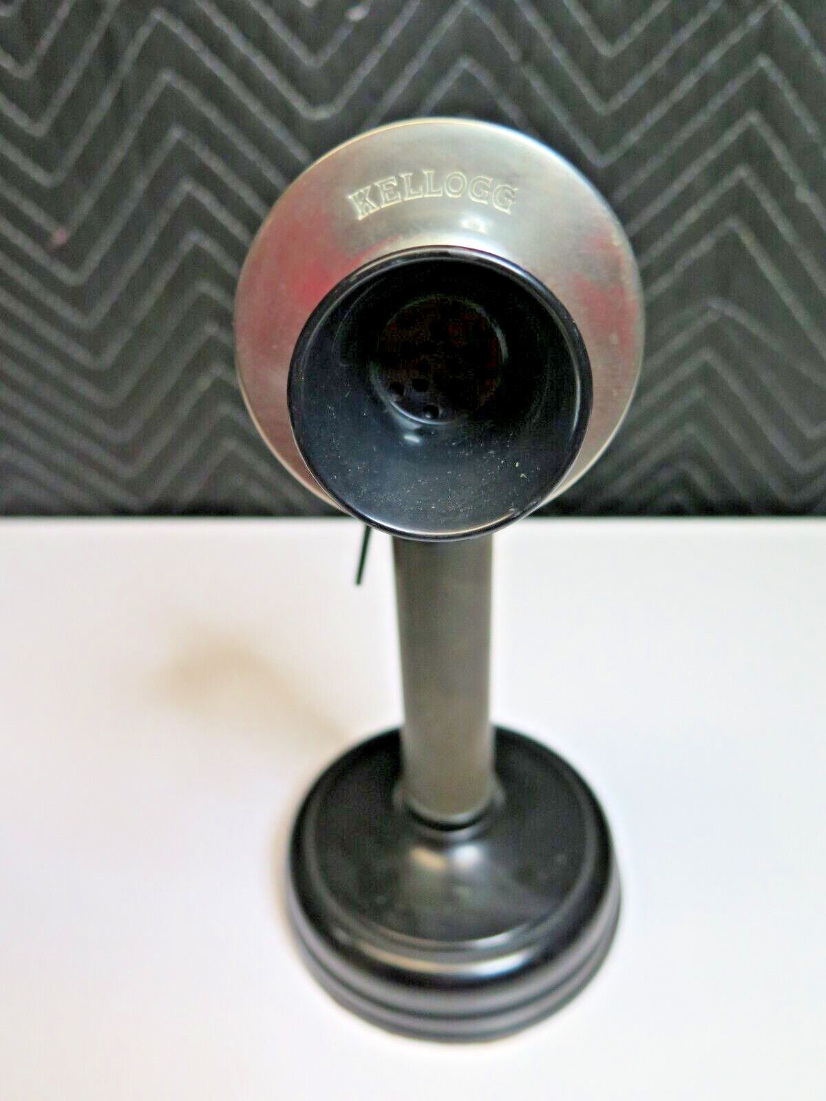 Vintage Kellogg T-32 Press to Talk Candlestick Microphone US Army Military 1940s