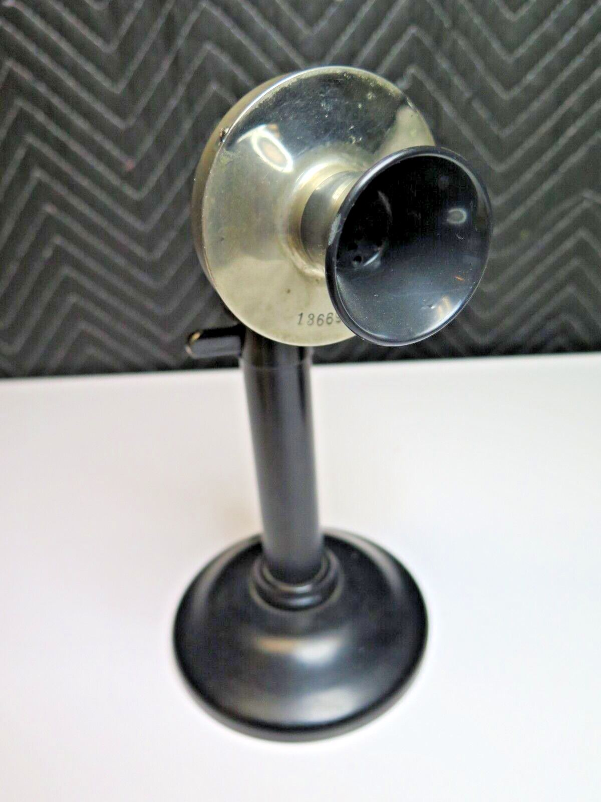 1900's Stromberg Carlson Candle Stick Microphone/Telephone Push to Talk Military