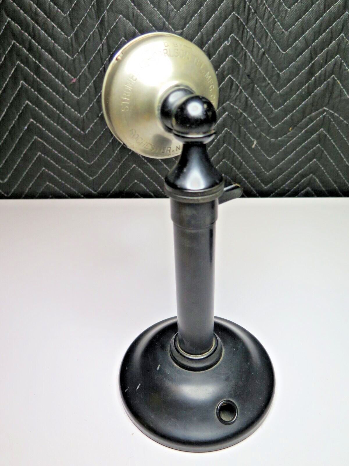 1900's Stromberg Carlson Candle Stick Microphone/Telephone Push to Talk Military