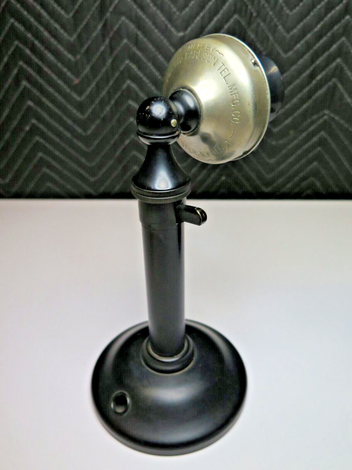 1900's Stromberg Carlson Candle Stick Microphone/Telephone Push to Talk Military